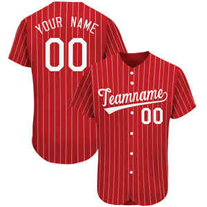 Camisetas Deportivas Personalizadas de Fábrica Directa para Adultos, Jersey de Béisbol Cómodo, Impresión por Sublimación de Alta Calidad, Transpirable - Product Image 2