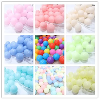 2023 baru warna-warni 5cm 5.5cm 6cm 7cm 8cm 10cm grosir bola plastik bening bola lubang di vietnam produsen