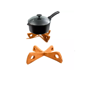 Multifunction <b>Wood</b> <b>Trivet</b> Home Kitchen Heat Resistant Pads <b>Trivet</b> Round Coaster and Customized Size with Selling - Product Image 4