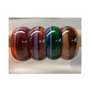 Bracelet en résine écologique, peint à la main, couleur personnalisée, mode, fabrication indienne - Product Image 5