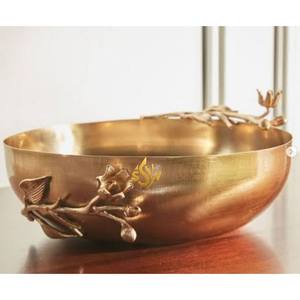 ชามโลหะช็อคโกแลตพร้อมแท่นวางไม้พร้อมแท่นวางทำขนมดีไซน์น่าชื่นชม - Product Image 6