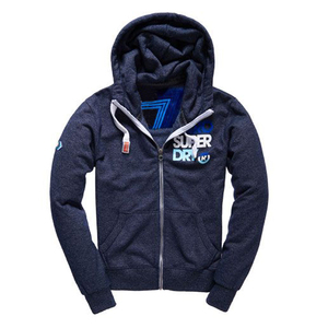 เสื้อฮู้ดผ้าฝ้ายคุณภาพสูงสำหรับผู้ชาย,เสื้อฮู้ดสตรีทผ้าฟลีซเนื้อหนาไซส์ใหญ่พิเศษปล่อยไหล่สีพื้นแบบกำหนดเองได้ - Product Image 4