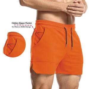 <b>Men's</b> High Waist Sweat <b>Shorts</b> Quick Dry Premium Cotton Fleece <b>Shorts</b> Custom Logo - Product Image 2
