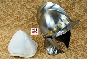 CH Calvin Handicrafts Vintage Cartoon Burgonet Helmet Brass Handmade Polished Finish Home Decor for Mother's Day & Christmas - Product Image 2