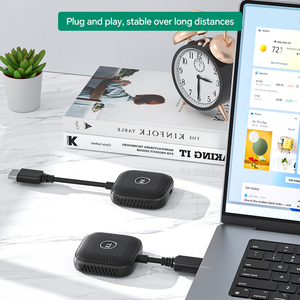 60Hz Loại C không dây HDMI <span class=keywords><strong>Video</strong></span> <span class=keywords><strong>Transmitter</strong></span> và Receiver Extender TV Stick Dongle hiển thị Adapter cho iPhone 15 Máy Tính Xách Tay <span class=keywords><strong>PC</strong></span> để TV - Product Image 2