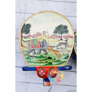 <span class=keywords><strong>Elephant</strong></span> Phân handmade rắn gỗ đồ nội thất truyền thống Ấn Độ thủ công trang trí giọng mảnh cho phòng khách sử dụng - Product Image 4