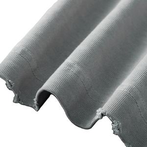 Ensemble d'entraînement de gymnastique vintage d'été pour hommes personnalisé T-shirt en tricot uni et short en maille avec logo imprimé Vente en gros de shorts chemise - Product Image 6