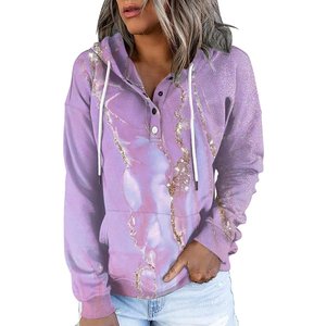 Conjunto de sudaderas con capucha de alta calidad para mujer, sudaderas con capucha bordadas personalizadas para mujer, Sudadera con capucha de talla estadounidense para mujer - Product Image 2
