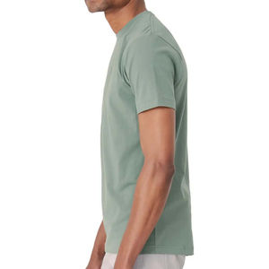 Camisetas personalizadas para hombre 100% algodón tejido transpirable actividades al aire libre con impresión de logotipo personalizado - Product Image 3