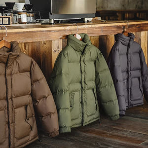 Chaquetas acolchadas de bombardero de invierno personalizadas para hombres, abrigos de plumón de talla grande para mujer con abrigos abullonados - Product Image 6