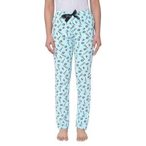 Wholesale Women's Sexy Lingerie Soft Cotton Knitted Leggings Elastic Waist Quick Dry Bamboo Pajama <b>Pants</b> Sleep Trousers Summer - Product Image 3