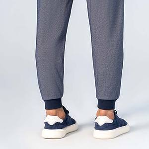 Pantalon homme décontracté taille haute Streetwear grande taille avec design personnalisé tissu velours côtelé fermeture à cordon poches avant plates - Product Image 6