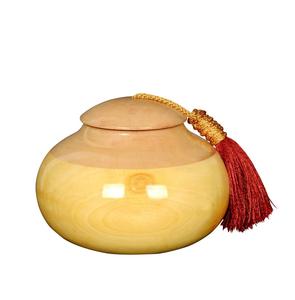 Urna hecha a mano para cenizas, entierro de adultos para urnas funerarias de columbario para humanos 270 Cub/in - Product Image 2