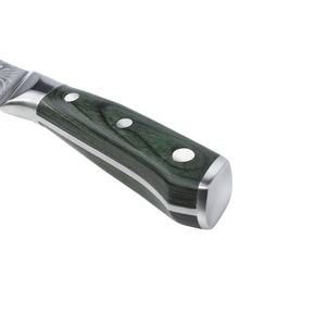 Ensemble de couteaux de chef en acier Damas fabriqués à la main par Steel Craft International avec manche en bois Pakka, couteau de cuisine moderne écologique - Product Image 5