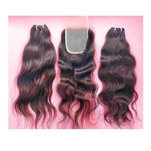 Perruques en cheveux humains indiens vierges à cuticules alignées brutes Remy non transformées 100% tressage de trame de peau de style crépu vendeurs en gros - Product Image 4