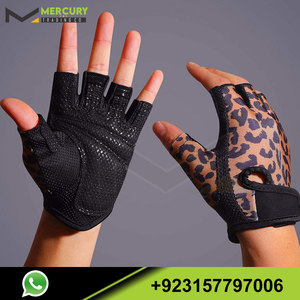 Guantes antideslizantes para Fitness, manoplas de medio dedo para levantamiento de pesas, para gimnasio - Product Image 3