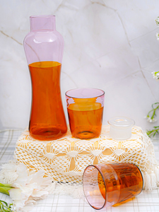 <b>High</b> Quality Stylish Plastic Drinkware Set for Dining <b>Table</b> or <b>Kitchen</b> Available at Bulk Quantity for Gifting Purpose - Product Image 2