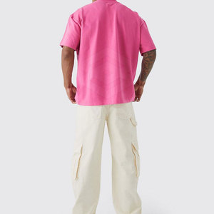 Camiseta Extra Grande de Poliéster/Algodón de Buena Calidad, Nuevo Diseño, Transpirable y Duradera - Product Image 3