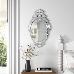Venetian <b>Mirror</b> for Decor - <b>Silver</b> <b>Mirror</b> for Living Room - Product Image 2