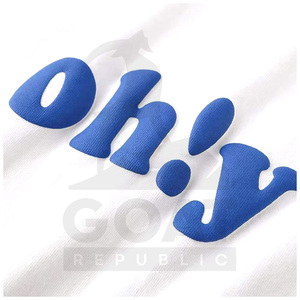 เสื้อยืดผู้ชายผ้าคอตตอน 100% หนานุ่ม พิมพ์ลายพัฟฟ์ แบบสั่งทำพิเศษ เป็นมิตรกับสิ่งแวดล้อม ระบายอากาศได้ดี แห้งเร็ว ทรงหลวมไหล่ตก ไซส์ใหญ่ - Product Image 6