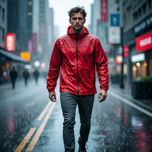 Multi Panel Waterproof <b>Camping</b> Jackets Men Customize Rain Wind Breaker Coat Boys Streetwear Hoodie Rain Jacket Men's - Product Image 1