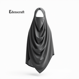 Abaya modesto personalizable para hombre, elegante diseño tradicional, tela transpirable ligera, larga, de talla grande, musulmana, sin costuras - Product Image 6