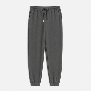 Pantalones Deportivos Casuales para Mujer, Corte Recto, Color Sólido, 100% Poliéster, Cintura Media con Cordón, Largos, Estilo Urbano - Product Image 1