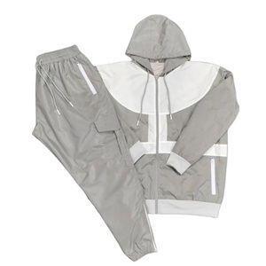 Nouveauté 2025 vêtements de sport d'été en nylon de haute qualité pour hommes, jogging, costume de gymnastique, ensemble coupe-vent court pour unisexe - Product Image 1