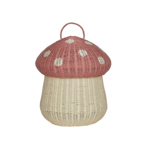 Cesta de Almacenamiento de Ratán Tejida a Mano, Cestas de Almacenamiento en Forma de Hongo para Organización, Venta al por Mayor desde Vietnam - Product Image 3