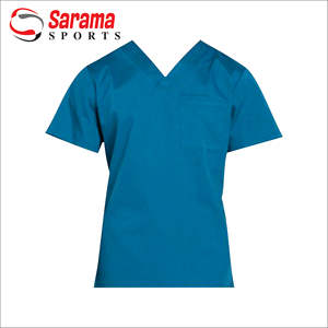 Livraison rapide, blouses médicales, uniforme, col en V, Jogger, ensembles Anti-rides pour femmes avec fermeture éclair - Product Image 2