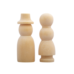 Alta calidad: muñeca de madera perfecta para la creatividad de los niños - Product Image 6