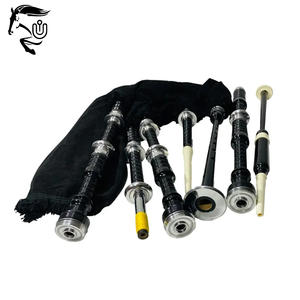 Gaitères en bois noir - Fabriquées sur mesure pour les mariages/les groupes écossais, qualité supérieure, service OEM/ODM - Product Image 3