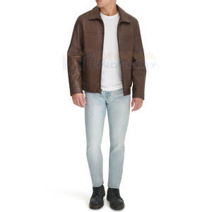 Chaquetas de Cuero para Hombre a Precio Económico, Nueva Colección de Chaquetas de Cuero para Hombre de Invierno, Chaqueta de Cuero con Color Personalizado - Product Image 5