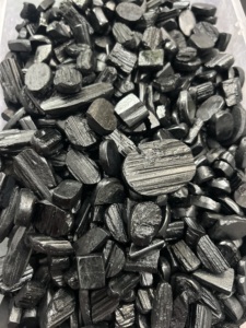 Magnifique tourmaline noire Druzy Lot meilleure qualité tourmaline noire Lot lisse Cabochon Tourmaline bijoux faisant des pierres, - Product Image 2