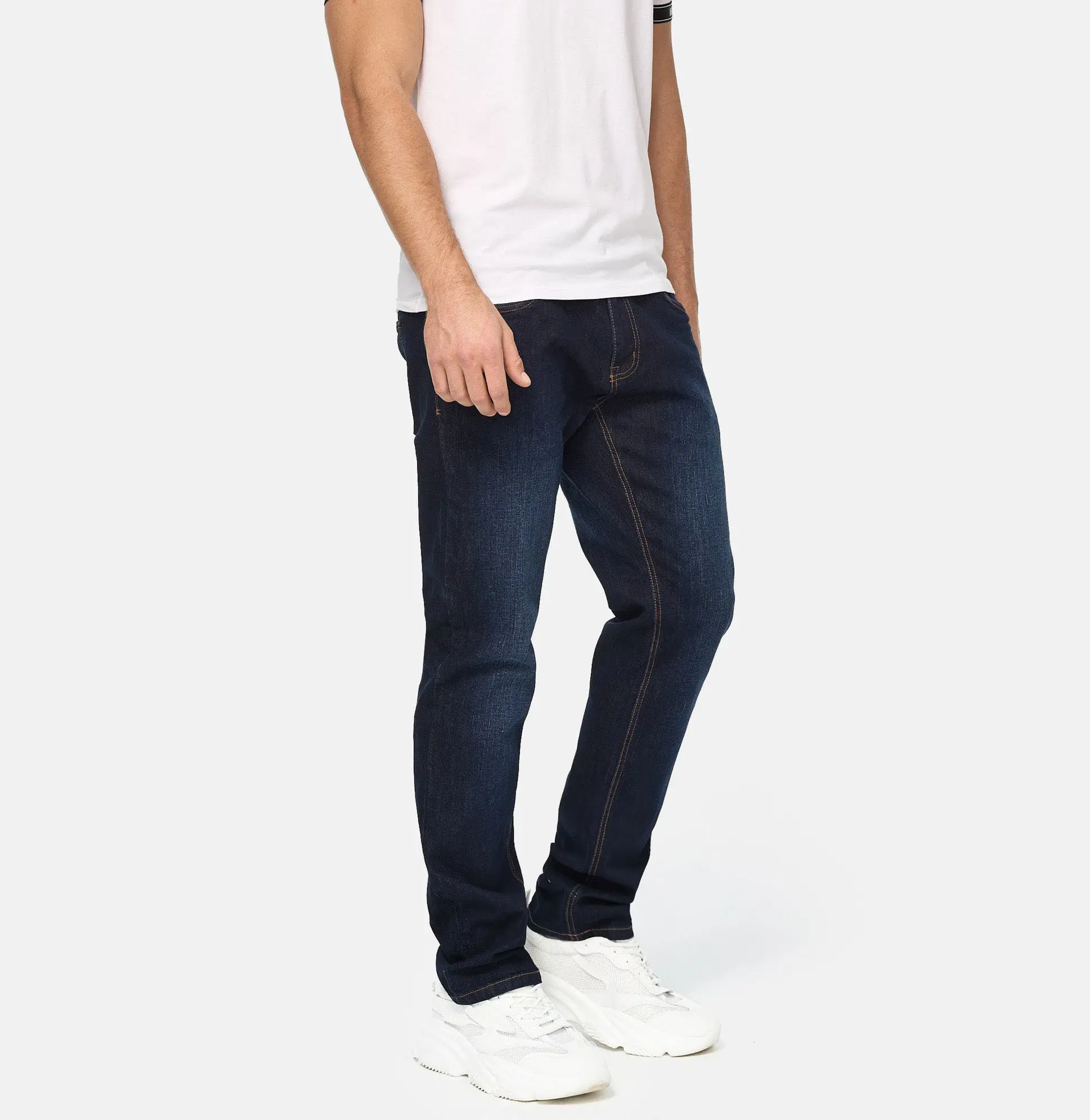 Meilleure vente design pas cher prix adoucissant 100% coton décontracté blanc jean hommes jean denim pantalon