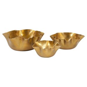 Cuenco de latón hecho a mano con acabado real para ceremonias culturales tradicionales bodas indias o presentaciones de comidas en hoteles - Product Image 3