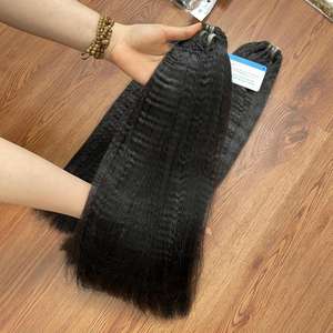 ผมหยิกไอน้ำแบบเรียบๆสไตล์เวียดนามสีดำธรรมชาติพร้อมส่ง - Product Image 4