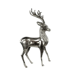 Sculpture de cerf en aluminium décorative de Noël, design moderne fait à la main, taille et forme personnalisables, livraison rapide, décoration d'intérieur pour - Product Image 6