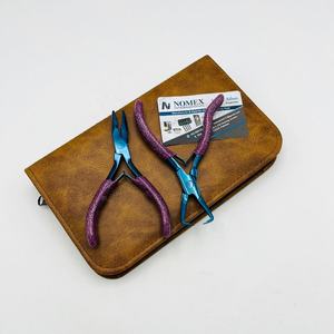 Multi-Function Stainless Steel <b>Hair</b> <b>Extension</b> Tools with 2 Holes Micro <b>Beads</b> Removal Pliers - Product Image 1