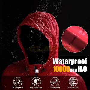 Nouveauté : Manteau de pluie pour homme, coupe ajustée, respirant, de haute qualité, en nylon/polyester, marque privée, fermeture éclair intégrale, col à capuche, long - Product Image 6