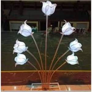 Royal Charm <b>Arch</b> Luxury <b>Wedding</b> Backdrop Elegant Stainless Steel <b>Arch</b> for Events Decorative Stage and Photo Booth Display - Product Image 6