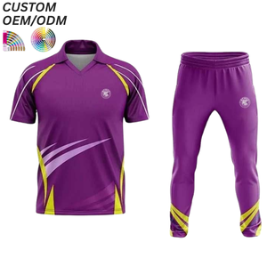 Camiseta Deportiva Corta Transpirable para Práctica de Cricket, Uniforme de Equipo Personalizado, Soporte OEM ODM, Marcas de Ropa al por Mayor, Logotipo Personalizado Impreso - Product Image 6