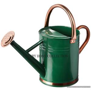 Antique Rustic Farmhouse Metal <b>Water</b> <b>Can</b> with Golden Polished Finished a Beautifully Weathered Patina for a Timeless Appeal - Product Image 4