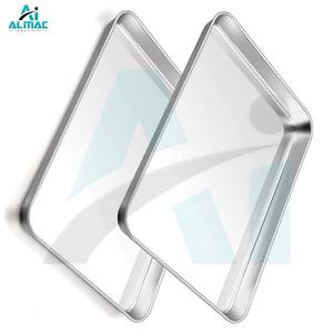 Bandeja para Instrumentos Manual de Acero Inoxidable de Grado Profesional ALMAC para Cirugía Dental, Acabado Pulido, Fácil de Esterilizar, Certificación CE - Product Image 2