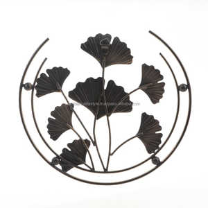 Designer Iron <b>Leaf</b> <b>Wall</b> Accent Hook Living Room <b>Decorative</b> Metal Hook for Hanging Art-Direct From Factory - Product Image 5