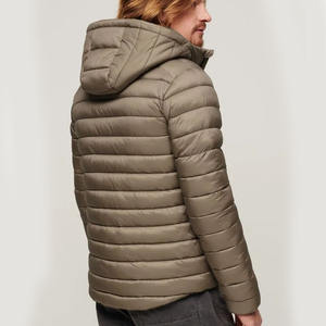 Respirant unisexe doudoune col rond Logo personnalisé Camouflage avant gilet sans manches hiver - Product Image 3