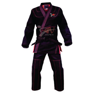 Uniforme d'arts martiaux de haute qualité uniforme de Jiu Jitsu personnalisé uniforme de Judo professionnel logo personnalisé et tissu 100% coton - Product Image 1