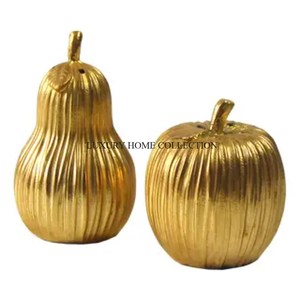 Ensemble de salière et poivrière en métal abordable avec une finition moderne dorée et brillante pour une utilisation quotidienne dans n'importe quelle cuisine - Product Image 5