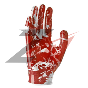 Gants de football américain unisexes personnalisés de haute qualité, dernière collection de vêtements de sport, matière en silicone antidérapante, design unisexe confortable - Product Image 6