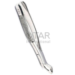 Pince d'extraction dentaire de haute qualité 53R molaires supérieures côté droit chirurgical en acier inoxydable extraction dentaire Instruments médicaux - Product Image 3